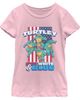 TEENAGE MUTANT NINJA TURTLES TEENAGE MUTANT NINJA TURTLES Girls' American Red White and Blue Turtley Short Sleeve Graphic T-Shirt - 1