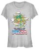 TEENAGE MUTANT NINJA TURTLES TEENAGE MUTANT NINJA TURTLES Junior's Liberty and the Pursuit of Pizza Short Sleeve Graphic T-Shirt - 1