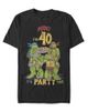 TEENAGE MUTANT NINJA TURTLES TEENAGE MUTANT NINJA TURTLES Men's 40th Birthday Pizza Party Short Sleeve Graphic T-Shirt - 2
