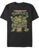 TEENAGE MUTANT NINJA TURTLES TEENAGE MUTANT NINJA TURTLES Men's Best Friend Shot Short Sleeve Graphic T-Shirt - 1