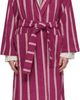 Tekla Tekla Burgundy Terry Hooded Bathrobe - 1
