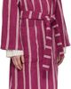 Tekla Tekla Burgundy Terry Hooded Bathrobe - 2