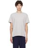 Tekla Tekla Gray Organic Cotton T-shirt - 1