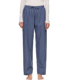 Tekla Tekla Navy Fine Twill Pyjama Pants