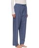 Tekla Tekla Navy Fine Twill Pyjama Pants - 2