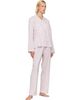 Tekla Tekla Pink Fine Twill Long-Sleeved Pyjama Shirt - 4