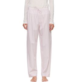 Tekla Tekla Pink Fine Twill Pyjama Pants