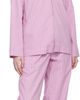 Tekla Tekla Pink Long-Sleeved Pyjama Shirt - 4