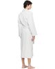 Tekla Tekla White & Blue Terry Classic Bathrobe - 3