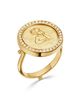 Temple St. Clair Temple St. Clair 18K Yellow Gold Angel Diamond Ring - 3