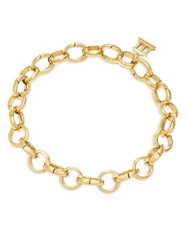 Temple St. Clair Temple St. Clair 18K Yellow Gold Classic Open Link Bracelet
