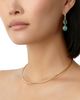 Temple St. Clair Temple St. Clair 18K Yellow Gold Diamond, Black Opal & Aquamarine Double Drop Earrings - 3