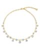 Temple St. Clair Temple St. Clair 18K Yellow Gold Half Bib Necklace with Blue Moonstone & Diamond - 1