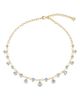 Temple St. Clair Temple St. Clair 18K Yellow Gold Half Bib Necklace with Blue Moonstone & Diamond - 2
