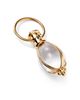 Temple St. Clair Temple St. Clair Oval Crystal Amulet in 18K Yellow Gold - 6