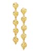 Temple St. Clair Women's Florence86 18K Yellow Gold Spiral Multi-Drop Earrings - 3