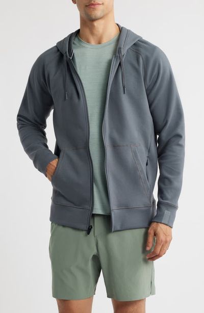 TEN THOUSAND TEN THOUSAND Midweight Tech Performance Full Zip Hoodie