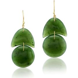 Ten Thousand Things Ten Thousand Things Jade Tiny Arp Drop Earrings 