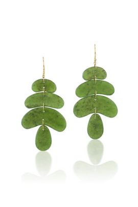 Ten Thousand Things Ten Thousand Things Small Jade Drop Earrings 