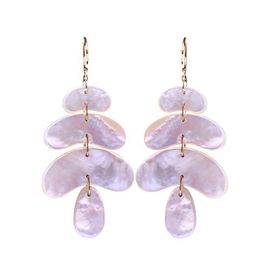 Ten Thousand Things Ten Thousand Things Small Mother-of-Pearl Flat Earrings 