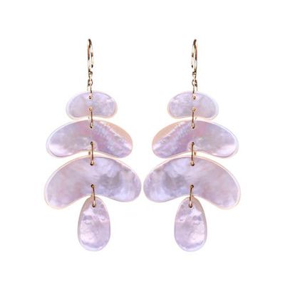 Ten Thousand Things Ten Thousand Things Small Mother-of-Pearl Flat Earrings 