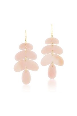 Ten Thousand Things Ten Thousand Things Small Pink Opal Earrings 