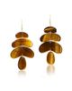 Ten Thousand Things Ten Thousand Things Small Tiger's Eye Flat Earrings  - 1