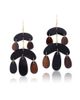Ten Thousand Things Ten Thousand Things Tiny Black Onyx Chandelier Earrings  - 1