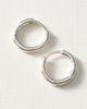 Ten Thousand Villages Ten Thousand Villages Elisa Sterling Hoop Earrings - 1