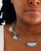 Ten Thousand Villages Ten Thousand Villages Half Moon Capiz Necklace - 2