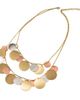 Ten Thousand Villages Ten Thousand Villages Jharana Layered Disc Necklace - 1