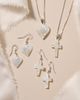 Ten Thousand Villages Ten Thousand Villages Mother of Pearl Heart Drop Earrings - 3