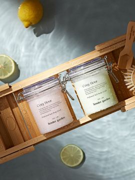 Tender Garden Cozy Hour Perfumed Salt Body Scrub