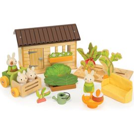 Tender Leaf Toys Tender Leaf Toys Bunny's Carrot Patch Playset