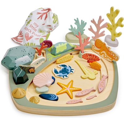 Tender Leaf Toys Tender Leaf Toys My Little Rock Pool Wooden Playset