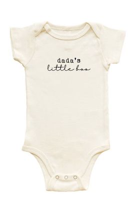 Tenth & Pine Tenth & Pine Dada's Little Boo Organic Baby Bodysuit