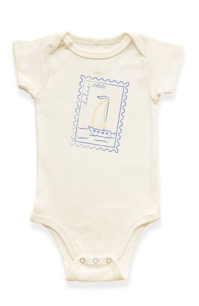 Tenth & Pine Tenth & Pine Dolce Estate Stamp Organic Cotton Baby Bodysuit