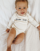 Tenth & Pine Tenth & Pine Game Day - Organic Long Sleeve Baby Bodysuit - 4
