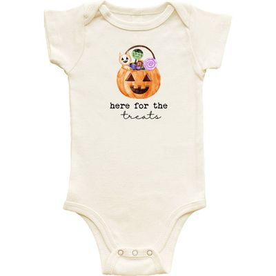 Tenth & Pine Tenth & Pine Here For The Treats Organic Baby Bodysuit