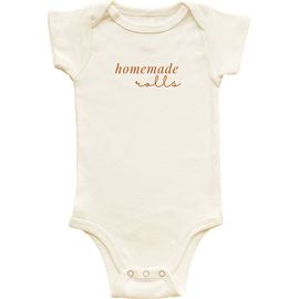Tenth & Pine Tenth & Pine Homemade Rolls Organic Baby Bodysuit