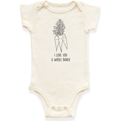 Tenth & Pine Tenth & Pine I Love You a Whole Bunch Organic Baby Bodysuit