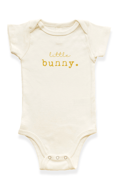 Tenth & Pine Tenth & Pine Little Bunny Organic Baby Bodysuit