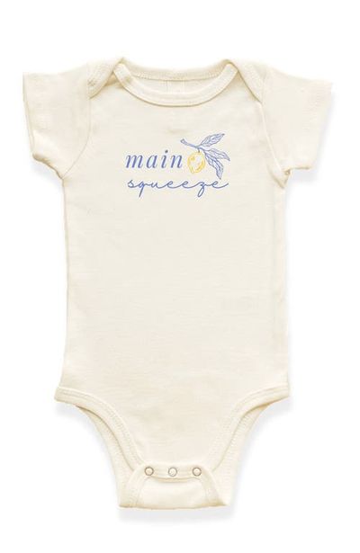 Tenth & Pine Tenth & Pine Main Squeeze Organic Cotton Baby Bodysuit