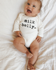 Tenth & Pine Tenth & Pine Milk Belly - Organic Long Sleeve Baby Bodysuit - 5
