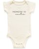 Tenth & Pine Tenth & Pine Promoted to Auntie Organic Baby Bodysuit - 1
