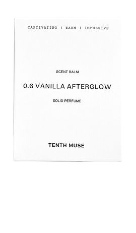 Tenth Muse Tenth Muse Vanilla Afterglow Solid Perfume Balm