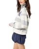 Terez Terez 1/4 Zip Patch Sweater - 3