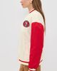 Terez Terez 49rs Colorblock Bomber Jacket 49ers Sugar Swizzle/Red - 4