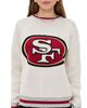 Terez Terez 49rs Crewneck Sweater 49ers Sugar Swizzle - 1