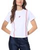 Terez Terez Baseball Stitch Baby Tee - 1
